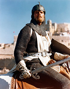 Charlton Hestos como el Cid