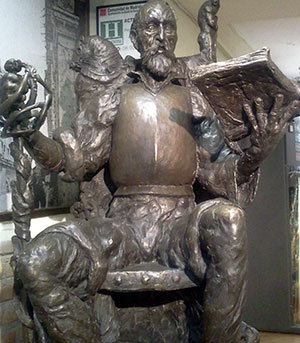 don quijote leyendo el Amadís de Gaula